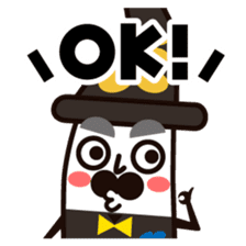 Monsieur Koikeya Sticker sticker #10038095
