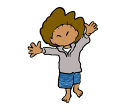 Surf boy sticker #10038679