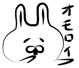 The sticker of  transparent fellow sticker #10039063