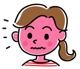 Sticker for active mom 2 sticker #10039191