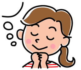 Sticker for active mom 2 sticker #10039194