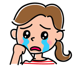 Sticker for active mom 2 sticker #10039198