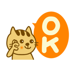 Every day cat sticker sticker #10039214