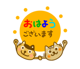 Every day cat sticker sticker #10039224