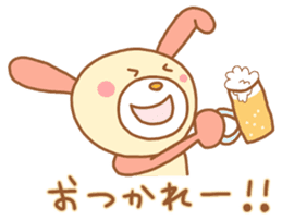 pink rabbits vol.2!! sticker #10039298