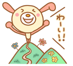 pink rabbits vol.2!! sticker #10039306