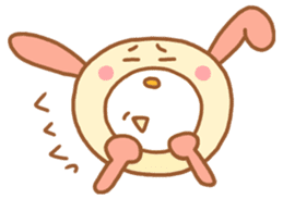 pink rabbits vol.2!! sticker #10039322