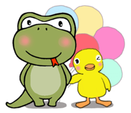 Green Bean Pon Pon and YAYA sticker #10039651