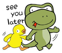 Green Bean Pon Pon and YAYA sticker #10039684