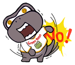 Green Bean Pon Pon and YAYA sticker #10039685