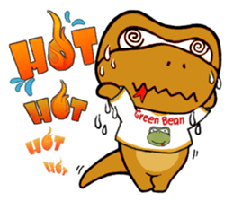 Green Bean Pon Pon and YAYA sticker #10039686