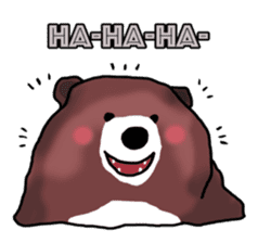 Super Brown Bear sticker #10039763