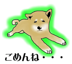 Shiba Inu Aruaru Sticker sticker #10041049