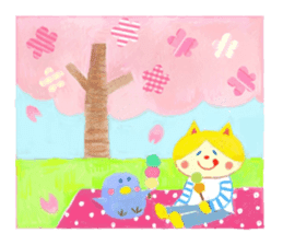 Spring has come. sticker #10042014