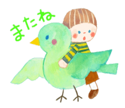 Spring has come. sticker #10042046