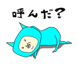 Blue Devil-san (Early days) sticker #10042213