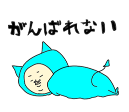 Blue Devil-san (Early days) sticker #10042234