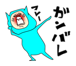 Blue Devil-san (Early days) sticker #10042235