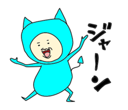 Blue Devil-san (Early days) sticker #10042237