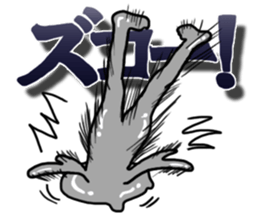 Human Faced Afro Metal Sticker sticker #10042360