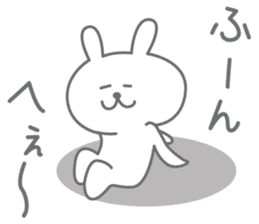 yuruyuru rabbit.Cute rabbit sticker. sticker #10043268