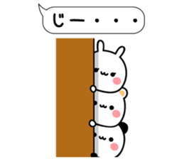 Balloon and animal sticker sticker #10043331