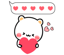 Balloon and animal sticker sticker #10043354