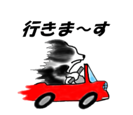 border collie puppy sticker #10043712