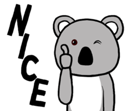 I am Koala Man sticker #10043773