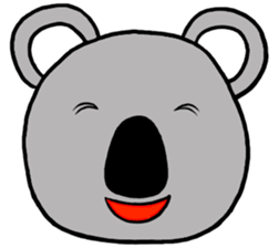 I am Koala Man sticker #10043774