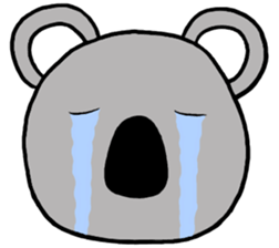 I am Koala Man sticker #10043780