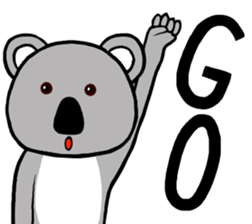 I am Koala Man sticker #10043784