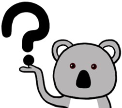 I am Koala Man sticker #10043786