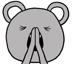 I am Koala Man sticker #10043790