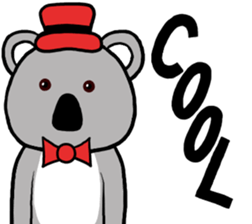 I am Koala Man sticker #10043794