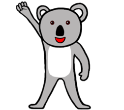 I am Koala Man sticker #10043798