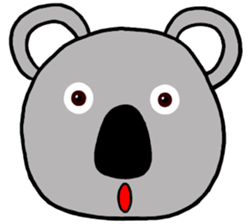 I am Koala Man sticker #10043803