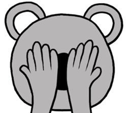 I am Koala Man sticker #10043806