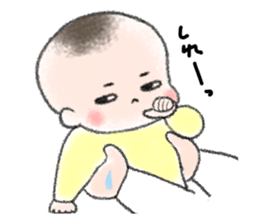 So cute! hello baby sticker #10043890
