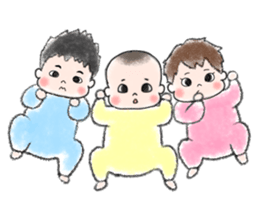 So cute! hello baby sticker #10043891
