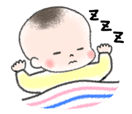 So cute! hello baby sticker #10043896