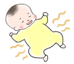 So cute! hello baby sticker #10043897