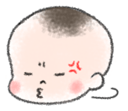 So cute! hello baby sticker #10043902