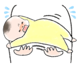 So cute! hello baby sticker #10043911