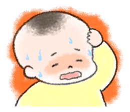 So cute! hello baby sticker #10043924