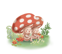 Strange phenomenon paradise sticker #10044879