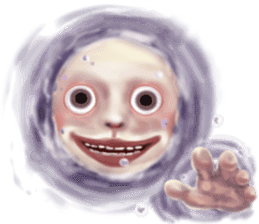 Strange phenomenon paradise sticker #10044882