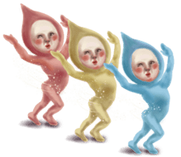 Strange phenomenon paradise sticker #10044885