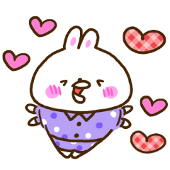 Healing rabbit of pajamas