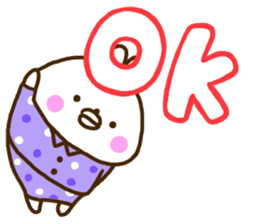 Healing rabbit of pajamas sticker #10045574